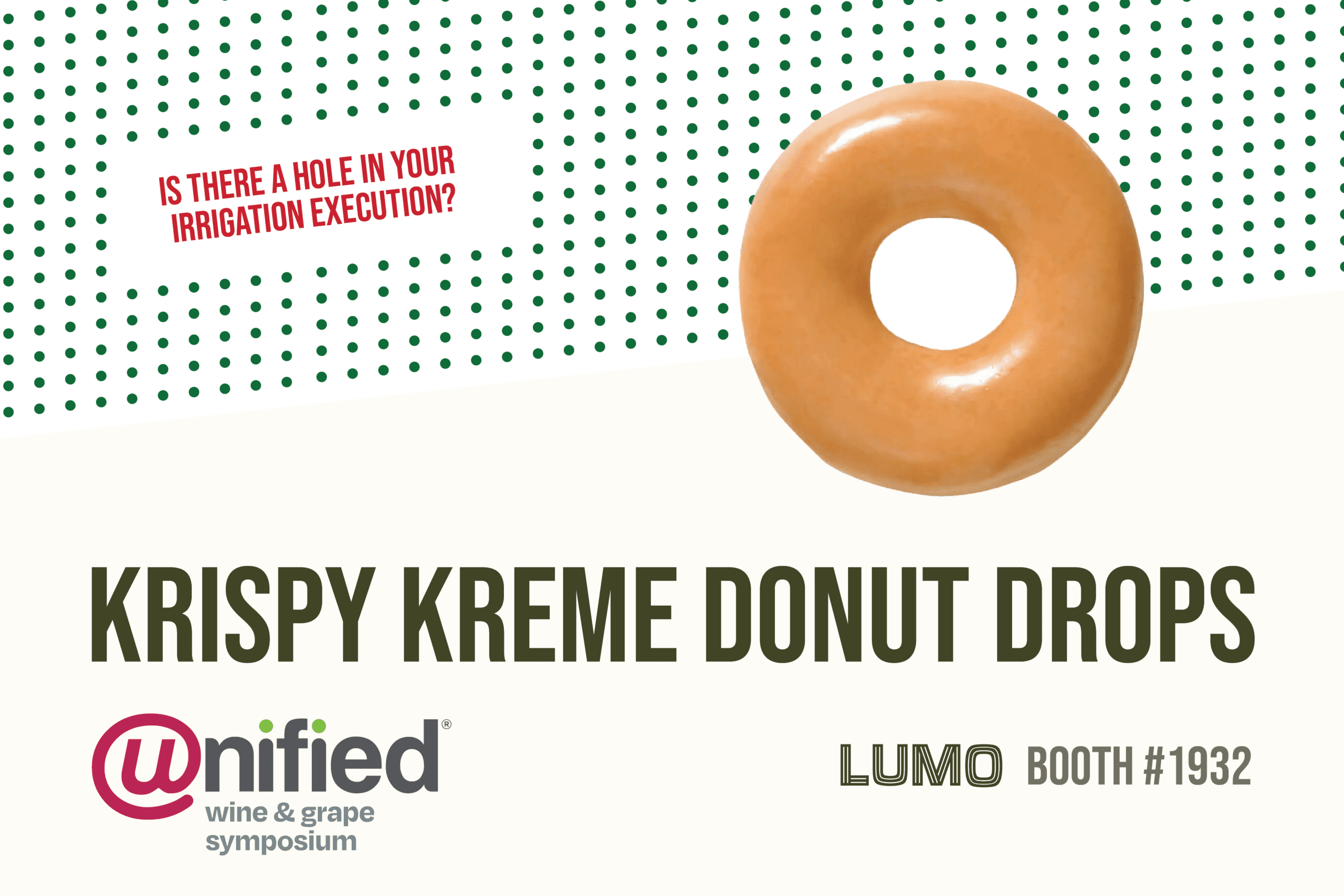 Krispy Kreme Donut Drops at Unified