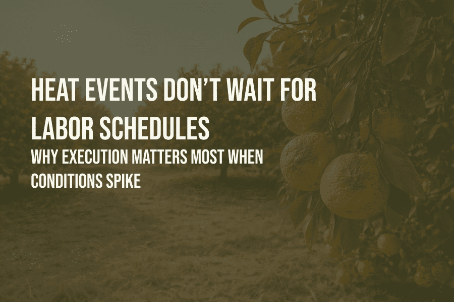 Heat events don't wait for labor schedules header image