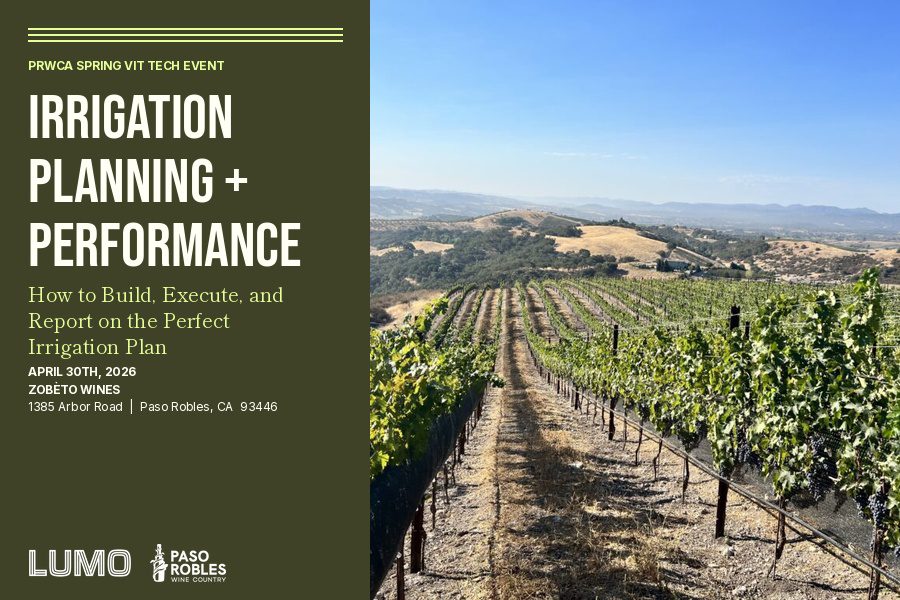 PRWCA Vit Tech - Irrigation Planning and Performance